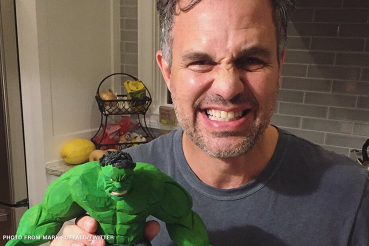 Mark Ruffalo loves this Hulk toy a Filipino artist Elmer Padilla made from old tsinelas