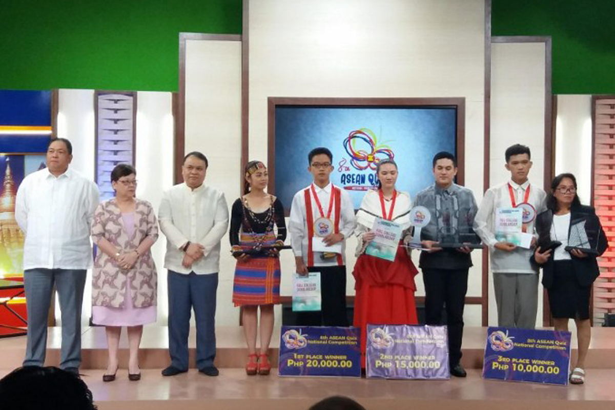 Three HS Students to Represent PHL in 8th ASEAN Quiz Bee in Bali