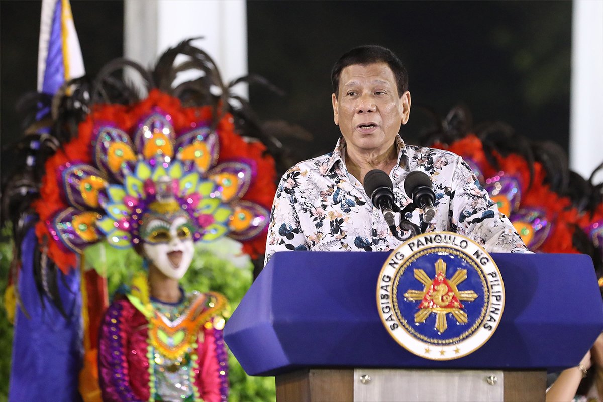 President Duterte joins Bacolod in celebrating the 39th MassKara Festival