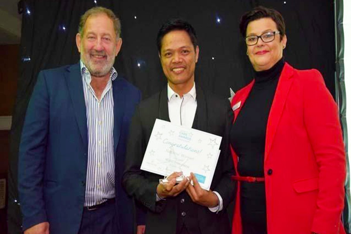 Filipino Nurse Named Barchester’s Nurse of the Year