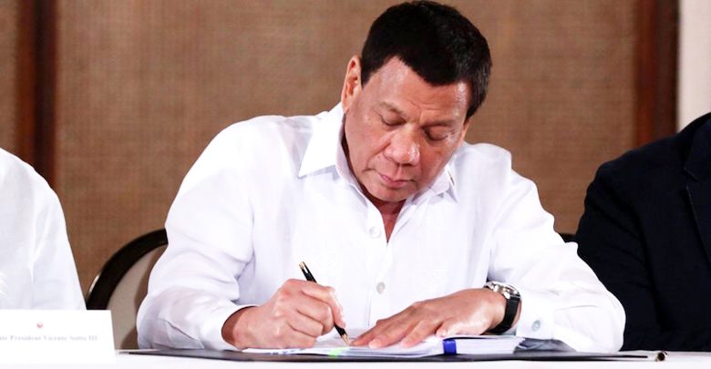 Duterte Signs Tulong Trabaho, Child Safety Act