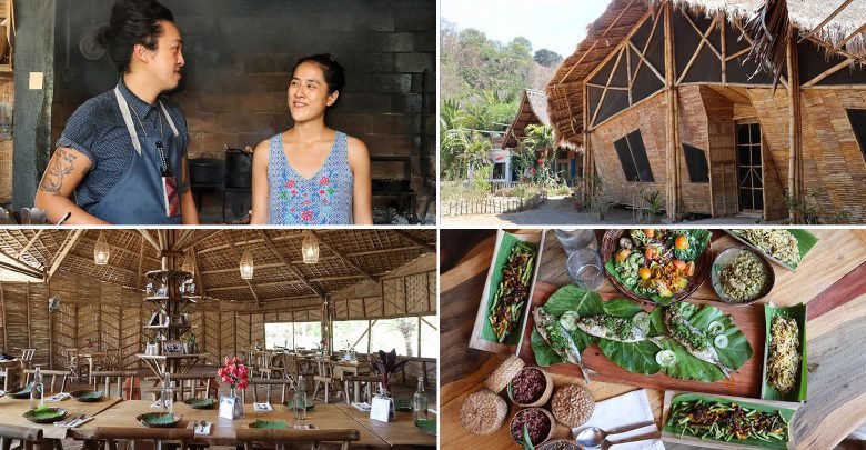 Kumain ng Lokal at Natural sa isang Bamboo Restaurant sa Antique