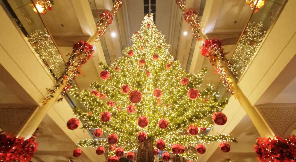 Christmas tree at Power Plant Mall Makati