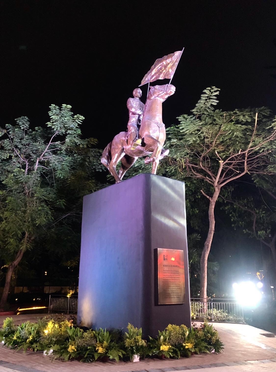 "Bonifacio March" monument unveiled for Bonifacio Day
