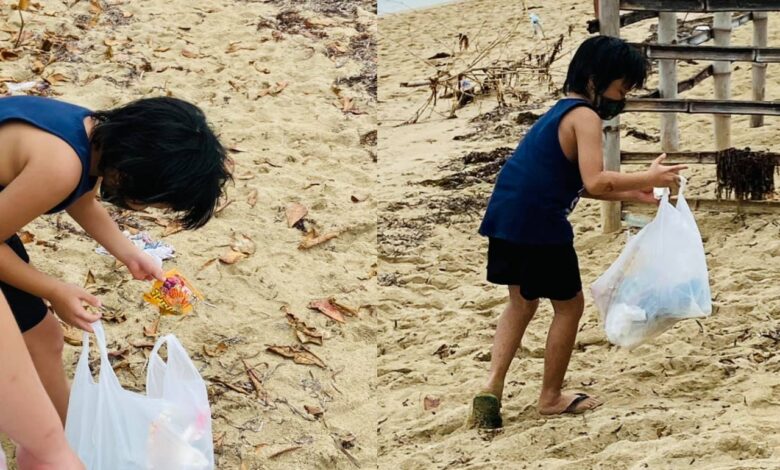 Japanese Boy Shows Filipinos the True Value of Cleanliness