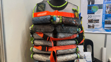 Recycled Life Jacket: Turning Plastic Bottles into Lifesavers
