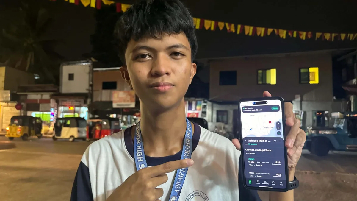 DavaoGo commuter app